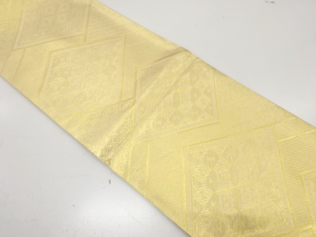 JAPANESE FUKURO OBI / SAGANISHIKI / WOVEN CLASSICAL PATTERN